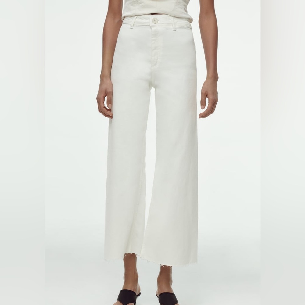 NWOT Zara Marine straight jeans size 2